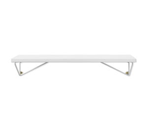 Pythagoras Wall Shelf, White, XS