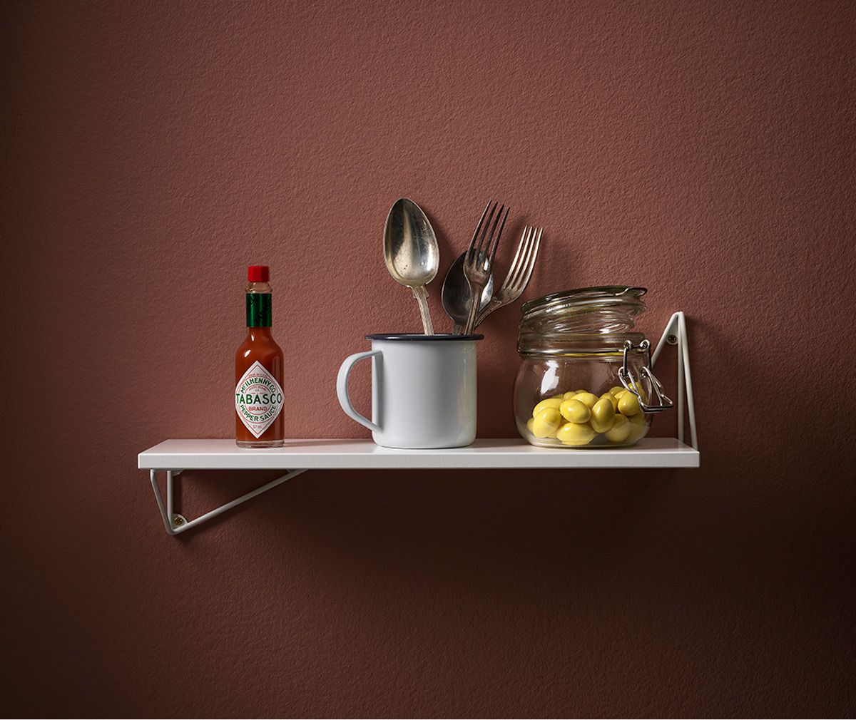 Pythagoras Wall Shelf