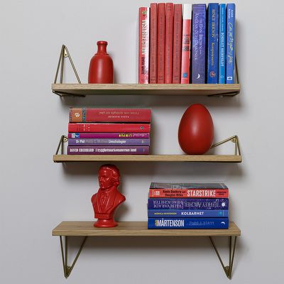 Pythagoras Wall Shelf