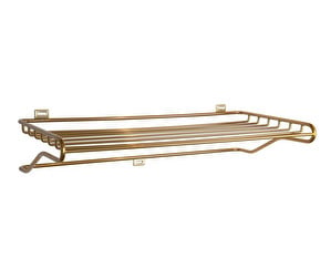 Shoe Shelf, Brass Matte, W 60 cm