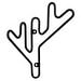 Twig Wall Rack, Black