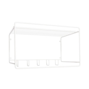 Uptown Hat Shelf, White, W 50 cm