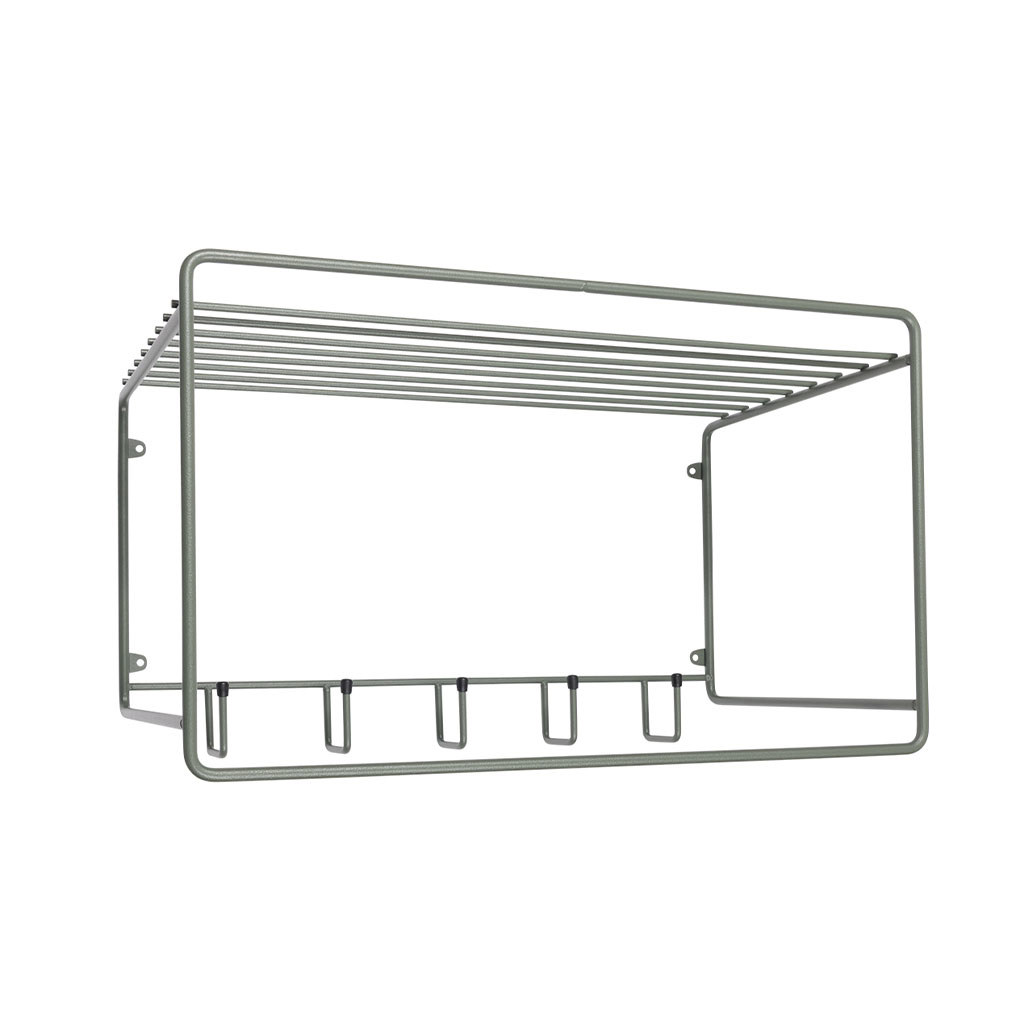 Maze Uptown Hat Shelf Green, W 50 cm