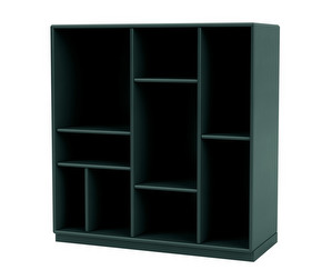 Compile Shelf, Black Jade, Plinth 3 cm