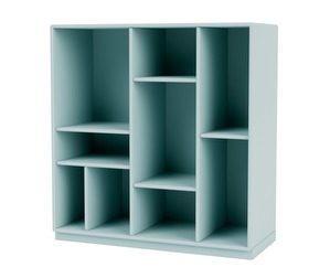 Compile Shelf, Flint, Plinth 3 cm