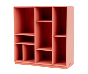 Compile Shelf, Rhubarb, Plinth 3 cm
