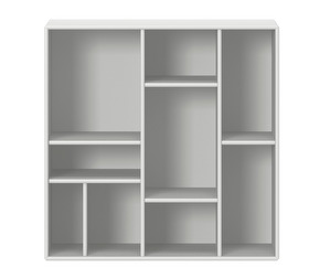 Compile Bookshelf, New White