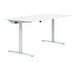 HiLow 2 Electric Desk, Snow/Alumiini