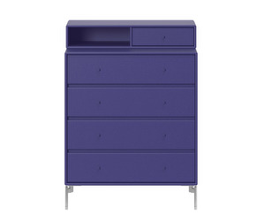 Keep Chest of Drawers, Monarch, Chrome Legs