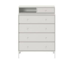 Keep Chest of Drawers, Nordic, White Legs