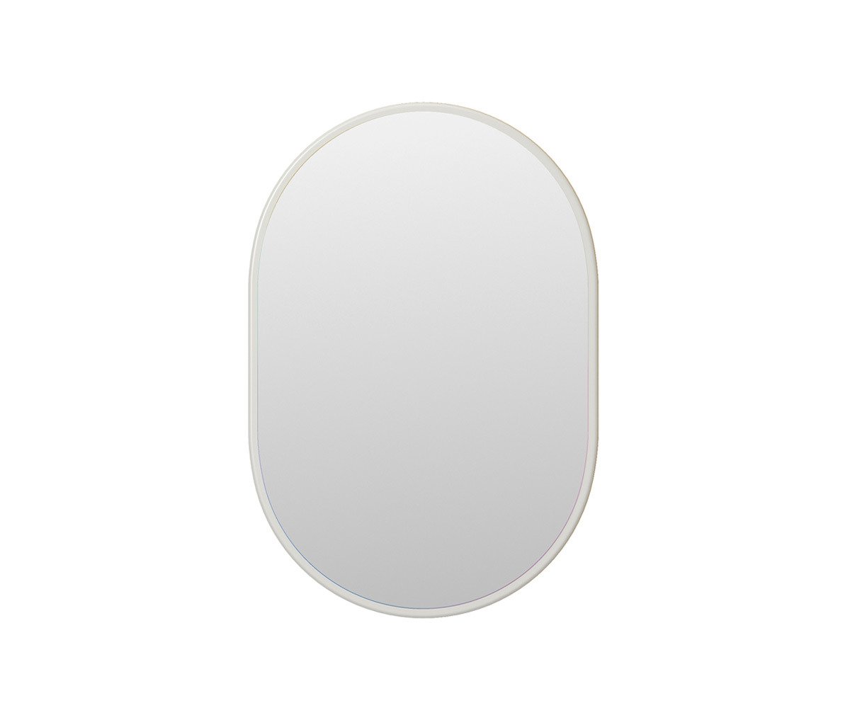 Montana Mini Mirror, H 35 cm x W 35 cm, New White