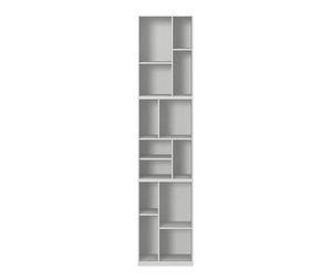 Loom Bookshelf, New White, Plinth 3 cm
