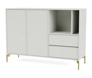 Montana Mega Sideboard, Nordic, Brass Legs