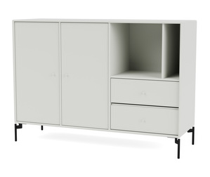 Montana Mega Sideboard, Nordic, Black Legs