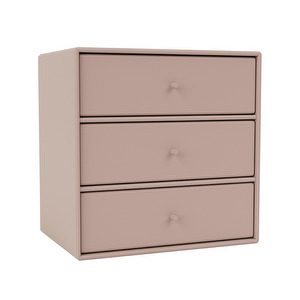 Montana Mini 1007 Chest of Drawers, Mushroom