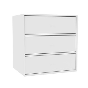 Montana Mini 1007 Chest of Drawers, New White