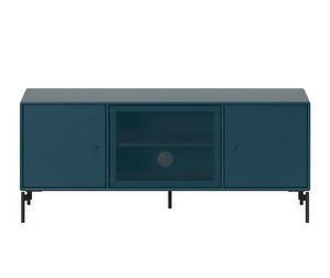 Octave I TV & Sound Unit, Juniper, Black Legs