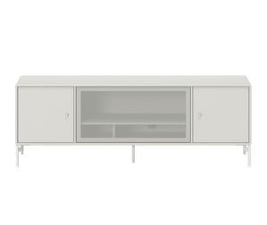 Octave III TV Table, Nordic, White Legs