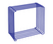 Panton Wire Cube, Blue, W 18.8 cm