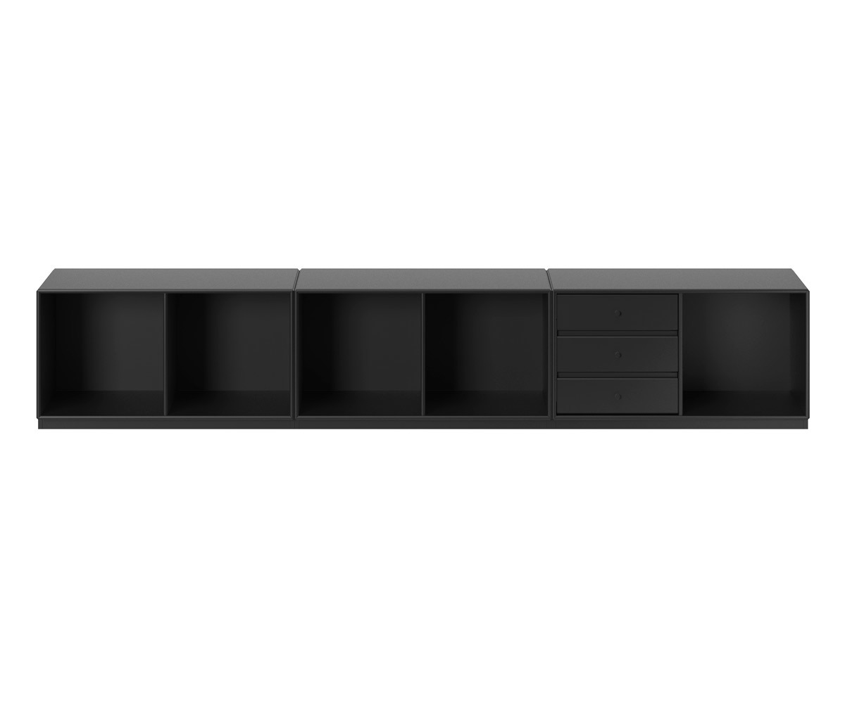 Montana Rest-taso black, sokkeli 3 cm