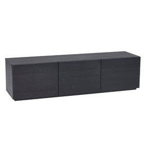 Kuovi TV Stand, Black, W 150 cm