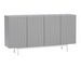 Laine Sideboard, Grey, W 160 m