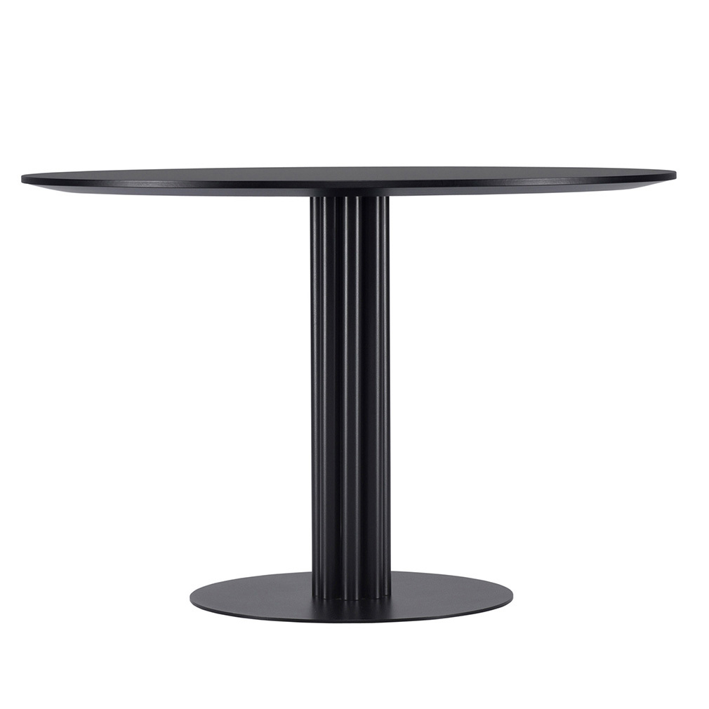 Muoto2 Primus-ruokapöytä musta, ⌀ 120 cm