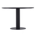 Primus Dining Table, Black, ⌀ 110 cm
