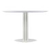 Primus-ruokapöytä, valkoinen, ⌀ 110 cm