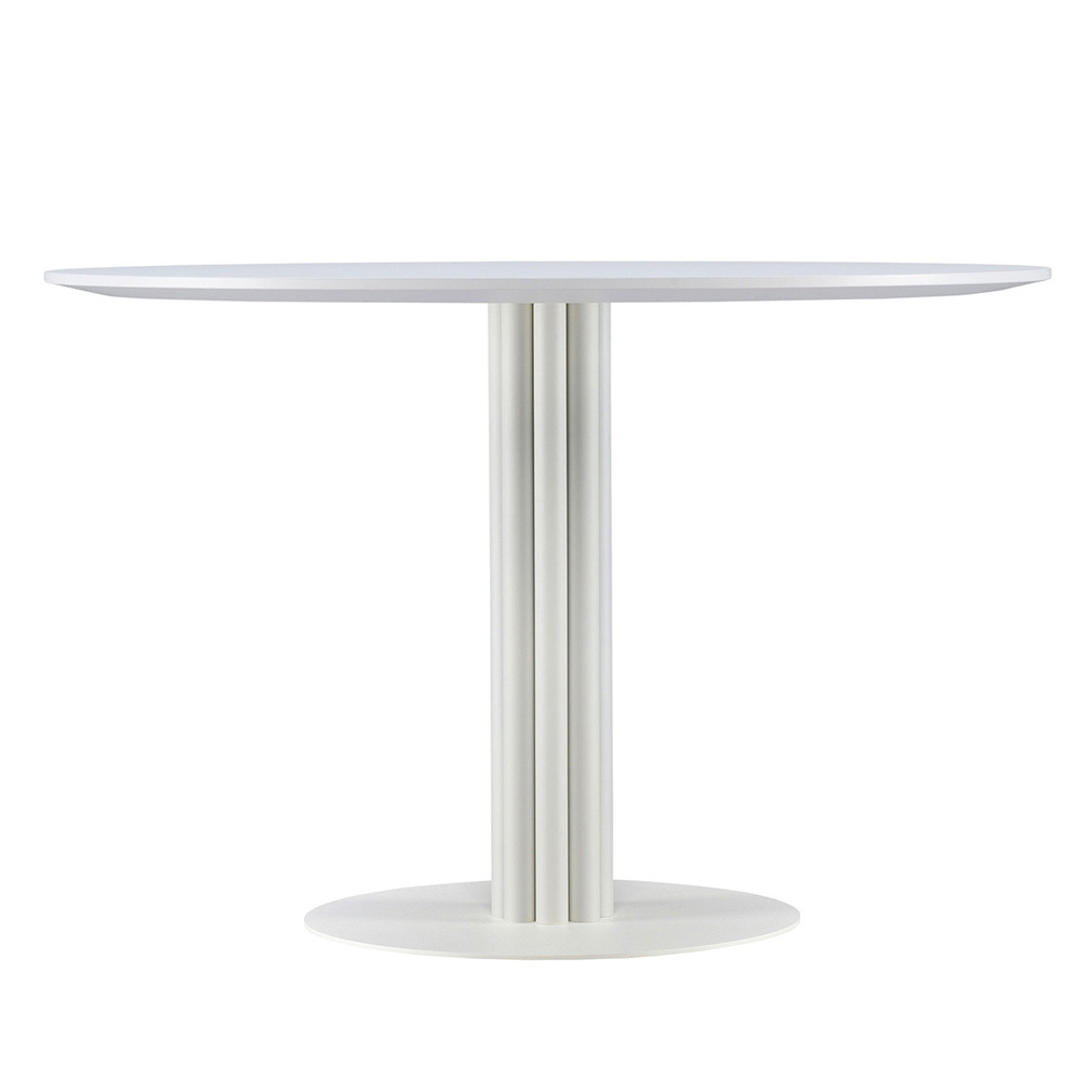Muoto Collection Primus-ruokapöytä valkoinen, ⌀ 120 cm