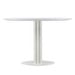Primus-ruokapöytä, valkoinen, ⌀ 120 cm