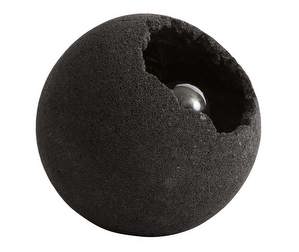 Crust-lattiavalaisin, musta, ø 22 cm