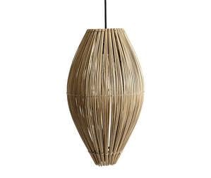 Fishtrap Pendant Lamp, Bamboo, ø 28 cm