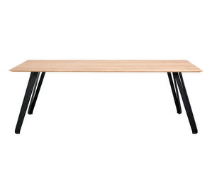 Space Dining Table, Oak, 100 x 220 cm