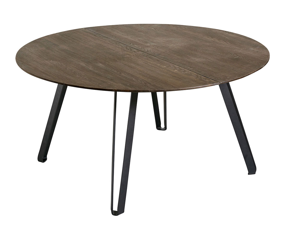 Muubs Space Dining Table Smoked Oak, ø 150 cm
