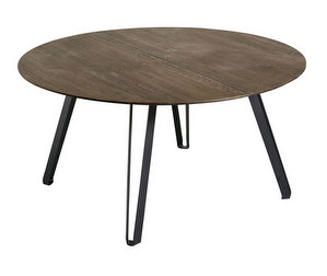 Space Dining Table, Smoked Oak, ø 150 cm