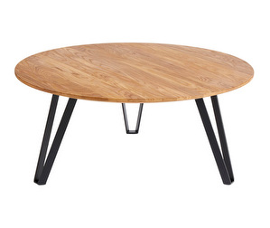 Space Coffee Table, Oak, ø 90 cm