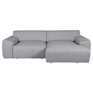 Nap-divaanisohva, Neve-kangas harmaa, L 242 cm / oikea Nap-divaanisohva, Neve-kangas harmaa, L 242 cm / oikea