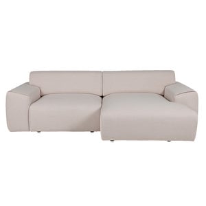 Nap-divaanisohva, Neve-kangas beige, L 242 cm / oikea Nap-divaanisohva, Neve-kangas beige, L 242 cm / oikea