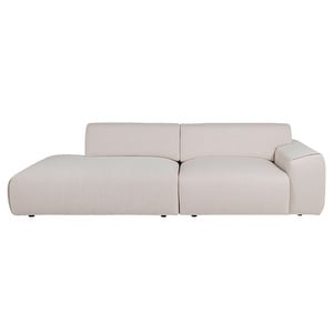 Nap-sohva, Neve-kangas beige, L 262 cm / vasen avopääty Nap-sohva, Neve-kangas beige, L 262 cm / vasen avopääty
