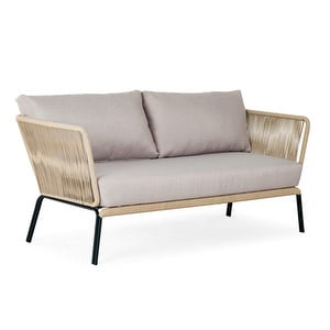 Lion Sofa, Beige/Black