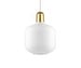 Amp Pendant Lamp, White/Brass