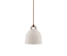 Bell-riippuvalaisin, beige, ø 22 cm