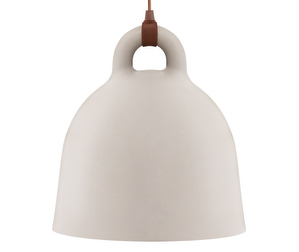 Bell-riippuvalaisin, beige, ø 55 cm