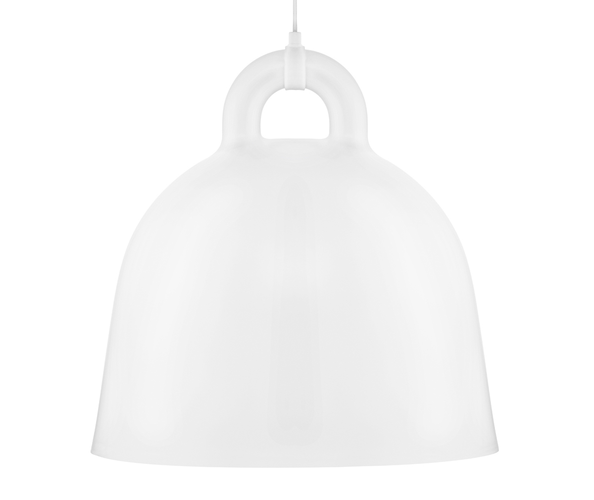 Normann Copenhagen Bell-riippuvalaisin valkoinen, ø 55 cm