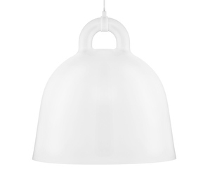 Bell Pendant Lamp, White