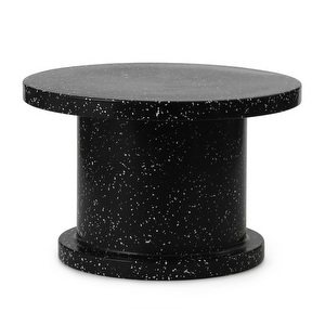 Bit-sohvapöytä, musta, ⌀ 75 cm