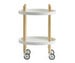 Block Trolley, White