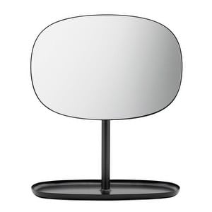 Flip Table Mirror, Black