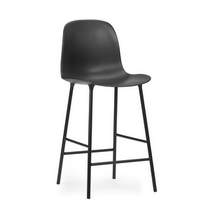 Form-baarituoli, musta, K 65 cm